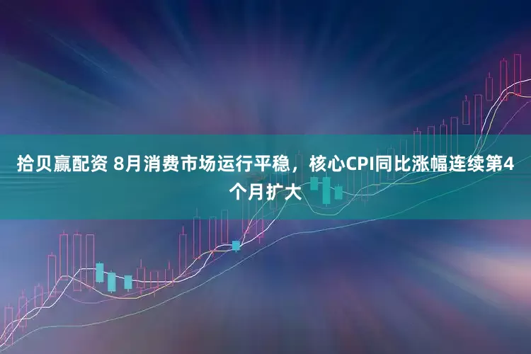 拾贝赢配资 8月消费市场运行平稳，核心CPI同比涨幅连续第4个月扩大