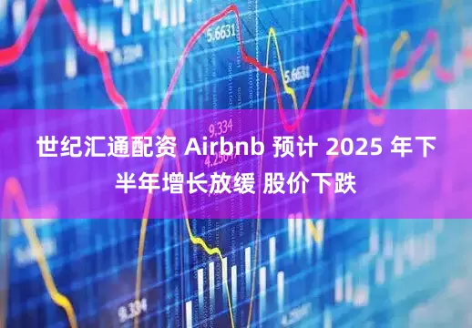 世纪汇通配资 Airbnb 预计 2025 年下半年增长放缓 股价下跌
